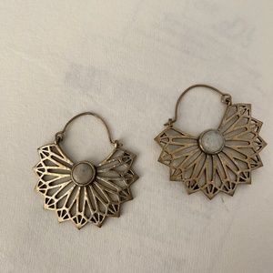 Oxidized Metal earrings